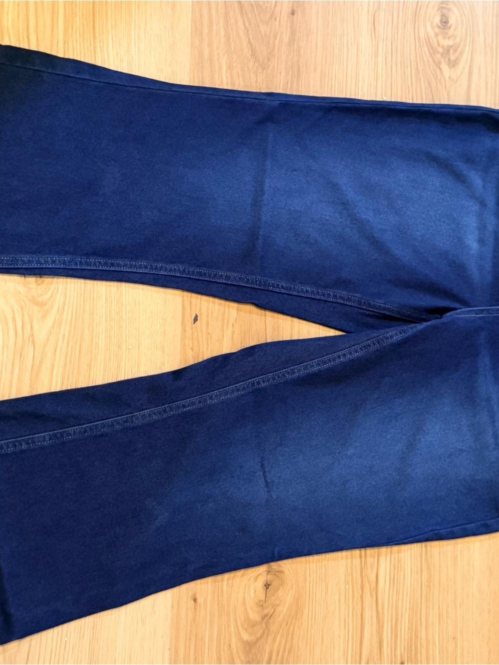 HALARA Deep Navy Flare Wide-Leg Jeans